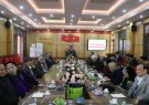 Gặp mặt các đồng chí cán bộ nguyên là lãnh đạo huyện qua các thời kỳ nhân dịp tết Nguyên Đán Kỷ Hợi năm 2019