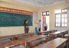 Đồng chí Lê Văn Phúc – Huyện ủy viên – PCT UBND huyện- Trưởng Ban chỉ đạo các kỳ thi của huyện kiểm tra các hội đồng thi.