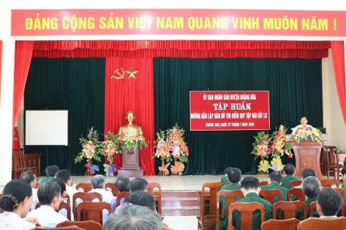 dc Lê Văn Nhuần PCT TT UBND huyện khai mạc (1).JPG