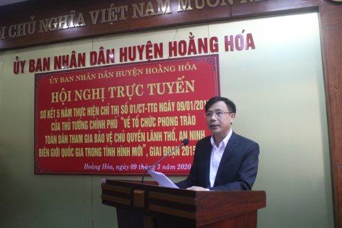 3.Đồng chí Lê Văn Phúc – PCT.UBND huyện kết luận hội nghị.JPG
