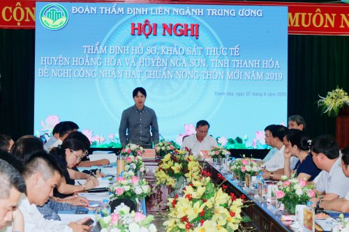 d. Đồng chí Nguyễn Minh Tiến - Chánh văn phòng điều phối NTM Trung ương phát biểu chỉ đạo.jpg