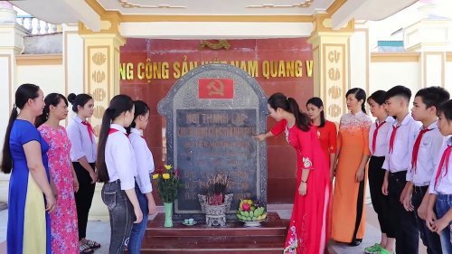 1. Nơi thành lập chi bộ Đảng cộng sản đầu tiên huyện Hoằng Hoá.jpg
