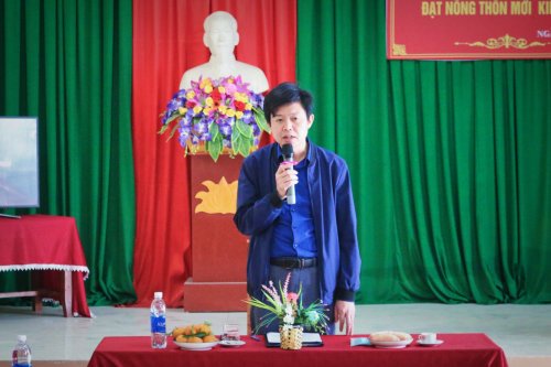 6. Đồng chí Lê Hồng Quang - TVHU - Phó Chủ tịch TT UBND huyện phát biểu chỉ đạo tại buổi làm việc.jpg