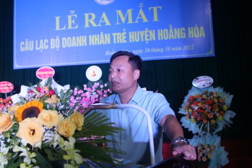 4. Đồng chí Lê Thanh Hải - Phó Bí thư - CT.UBND huyện phát biểu tại buổi lễ.jpg
