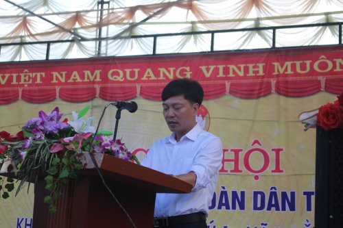 Đồng chí Nguyễn Quốc Oai phát biểu.JPG