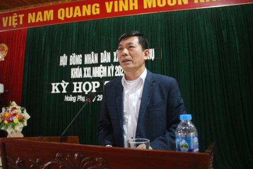 2. Đồng chí Chu Thế Sâm – TVHU – Chủ nhiệm UBKT Huyện ủy phát biểu chỉ đạo.jpg