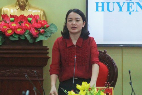 6. Đồng chí Nguyễn Thị Thu Hà - Phó Chủ tịch UBND huyện kết luận hội nghị..jpg
