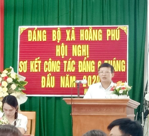 3. Đc Trịnh Xuân Tiên Bí thư Đảng ủy kết luận hội nghị.jpg