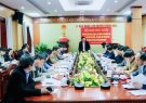UBND huyện Hoằng Hoá tổ chức hội nghị trực tuyến triển khai nội dung, nhiệm vụ xây dựng xã nông thôn mới nâng cao, NTM kiểu mẫu; Đẩy mạnh duy trì thực hiện kế hoạch số 99 của Chủ tịch UBND huyện.