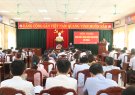 Hoằng Hóa: Hội nghị Ban chấp hành huyện mở rộng về đánh giá tình hình công tác 6 tháng đầu năm và triển khai nhiệm vụ trọng tâm 6 tháng cuối năm 2020.