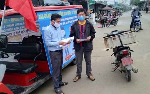 Xã Hoằng Hải nghiêm túc thực hiện cách ly xã hội phòng chống dịch Covid-19 theo Chỉ thị 16 của Thủ tướng Chính phủ