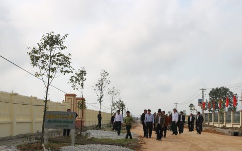 Cần nhân rộng mô hình xã hội hóa trồng cây xanh của CLB nữ CCB xã tại xã Hoằng Hà