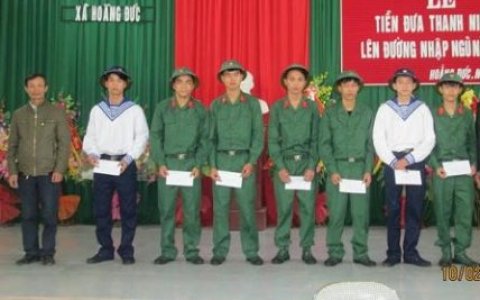 Hoằng Đức: Với công tác tuyển chọn gọi thanh niên nhập ngũ 2019