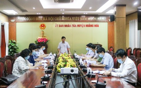 Họp Tiểu ban tổ chức phục vụ Đại hội đại biểu Đảng bộ huyện lần thứ XXVII, nhiệm kỳ 2020-2025