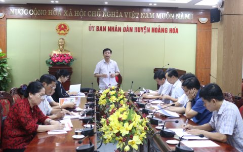 Hội nghị liên tịch HĐND - UBND - UBMTTQ huyện và các ngành để thông nhất nội dung, chương trình, thời gian kỳ họp thứ 13 Hội đồng nhân dân huyện khóa XX, nhiệm kỳ 2016-2021.